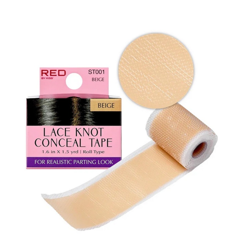 Red Lace Knot Conceal Tape Roll ST001 BEIGE