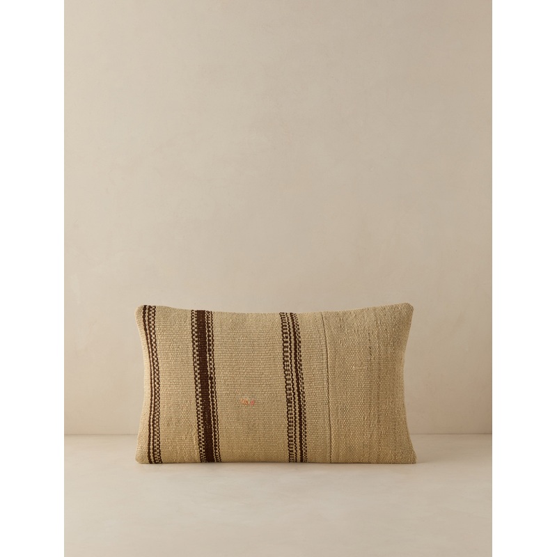 Vintage Lumbar Pillow No. 146, 12″ x 20″