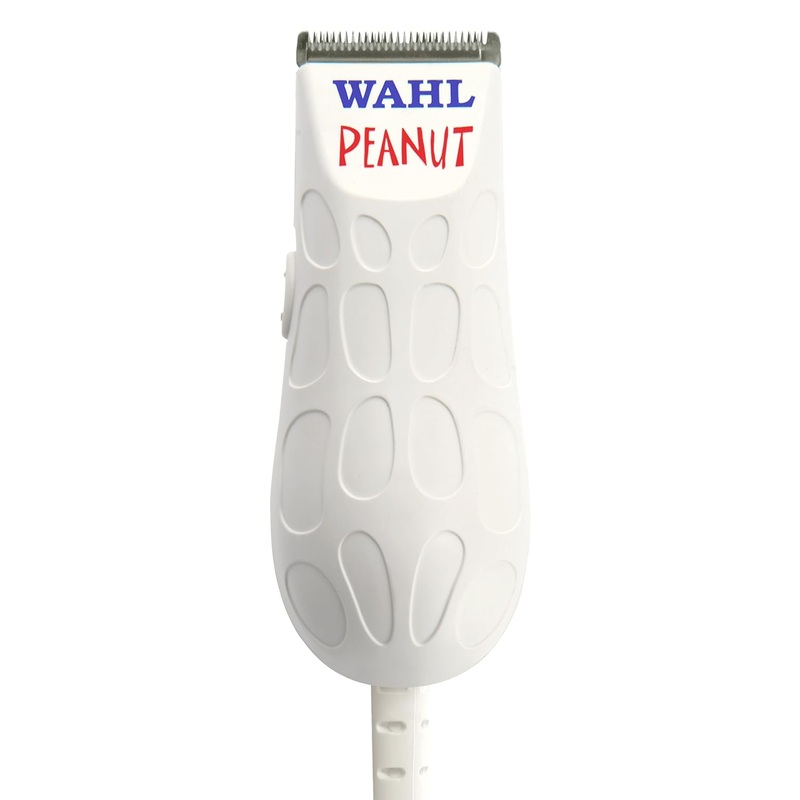 Wahl PEANUT Compact Professional Hair Clipper/Trimmer – White