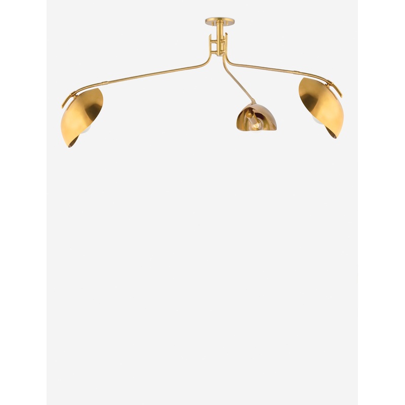 Abanu Chandelier Aged Brass 62″Dia