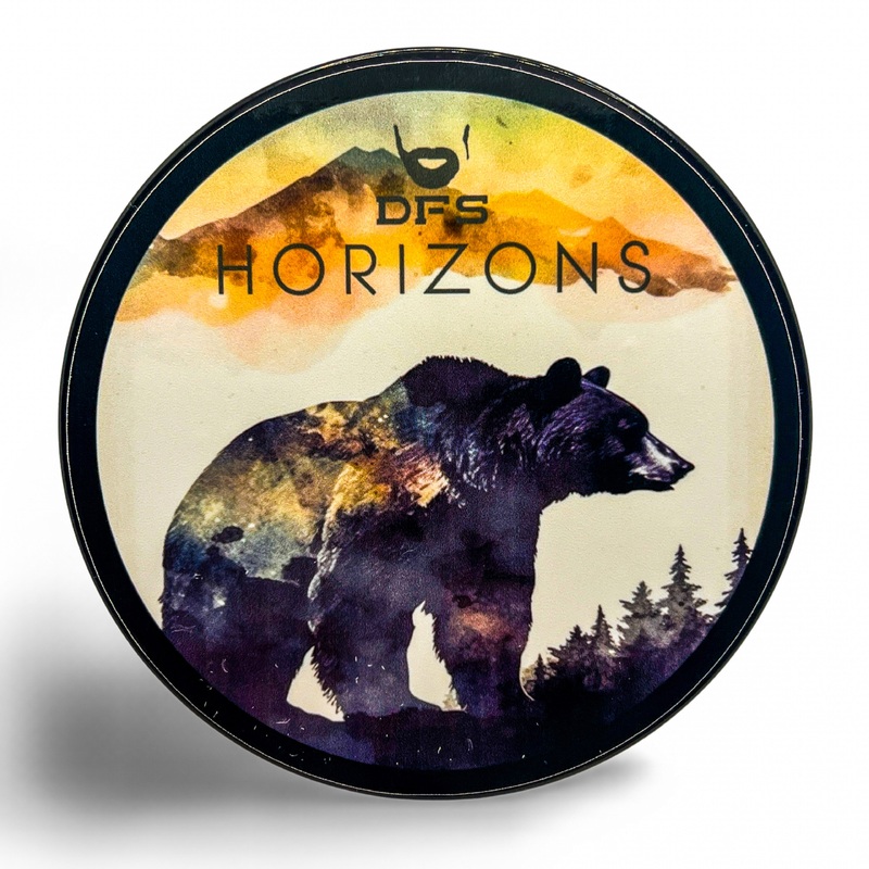 DFS Horizons Shaving Soap – by Murphy and McNeil / Black Mountain Shaving Shaving Soap Sample 0.5oz