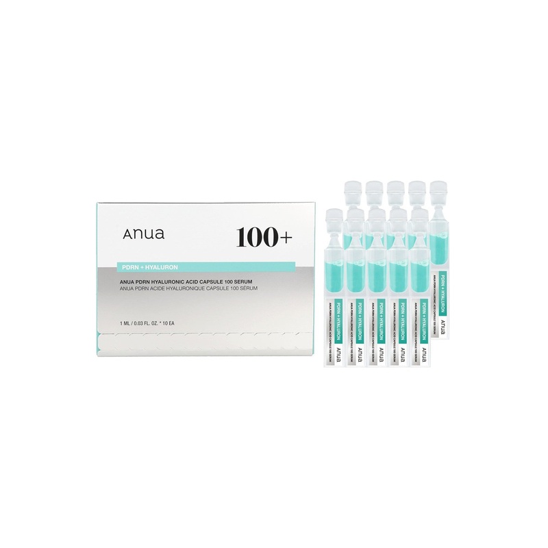 Anua PDRN Hyaluronic Acid Capsule 100 Serum 1ml x 10 1mL x 10EA (1mL*10set)