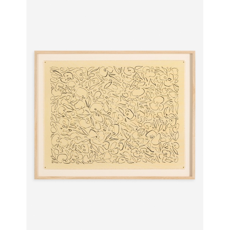 Black On Cream Glimmer by Laurel-Dawn Latshaw 18″ x 24″