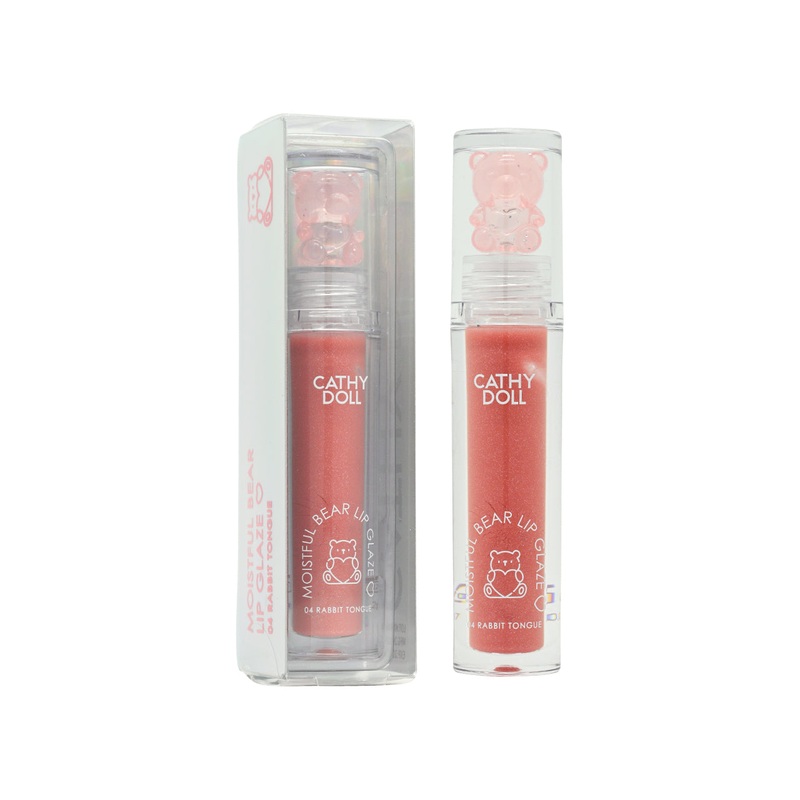 Cathy Doll Moistful Bear Lip Glaze #04 Rabbit Tongue 2.2g