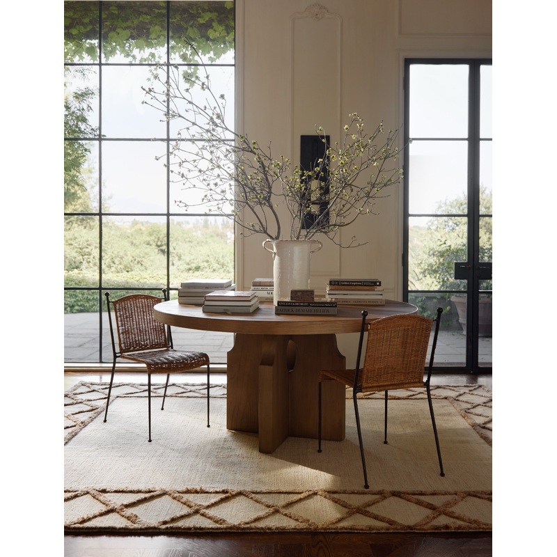 Clairmont Handwoven Jute Rug by Jake Arnold Natural and Ivory 2’6″ x 8′ Runner