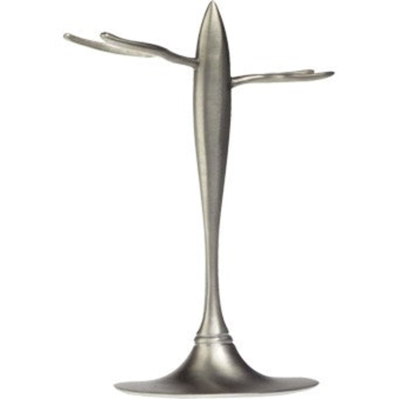 eShave T Shaving Stand | Nickel Plated