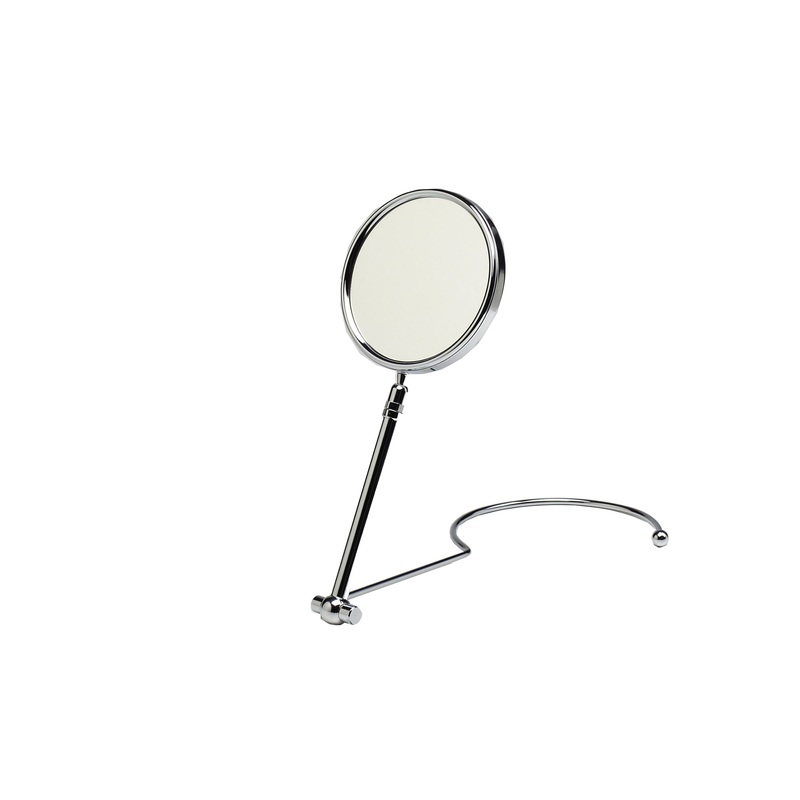 Swissco Chrome Two Sided Neck & Standing Mirror