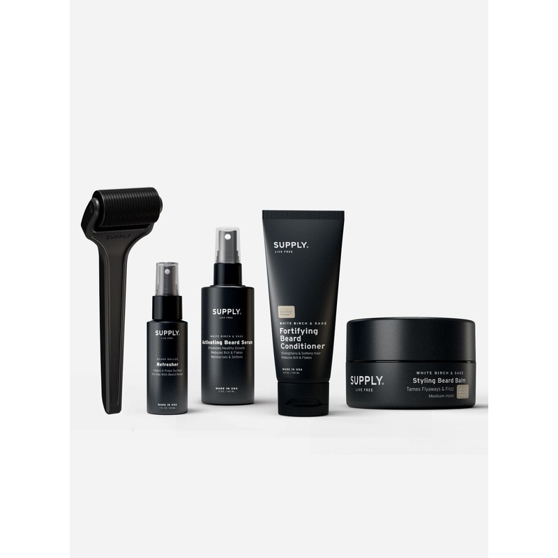 The Ultimate Beard Set White Birch & Sage