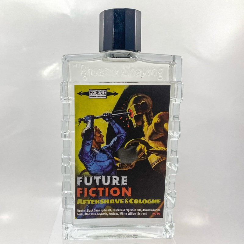 Future Fiction Shaving Aftershave & Cologne – by Phoenix Artisan Accoutrements