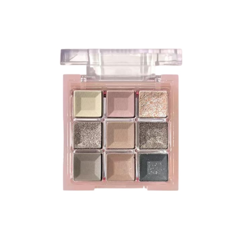 Gogotales Glaze Ligbl Dream Comprebensive Powder Palette 1.45g*9+5g+3.7g  G01 Spring Colored Vermilion