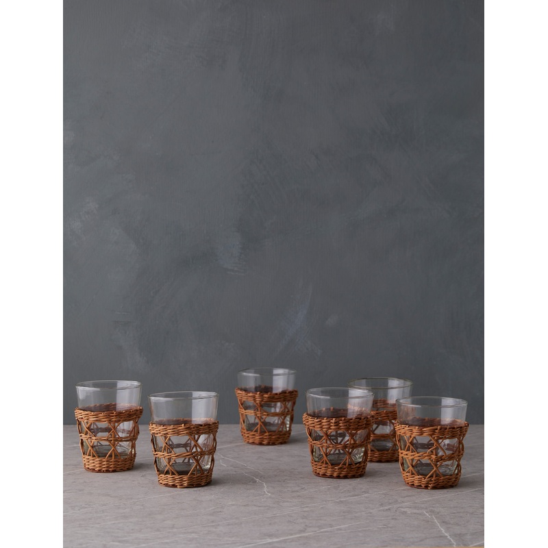 Lorraine Tumblers (Set of 6) Natural