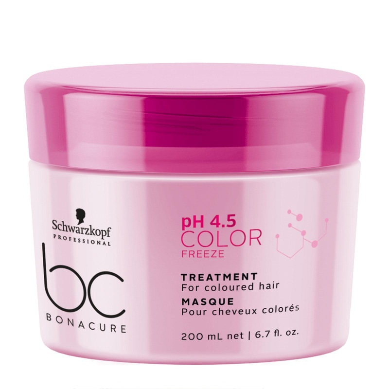 Schwarzkopf Bonacure pH 4.5 Color Freeze Treatment Masque 6.7 oz / 200 ml | For Colored Hair
