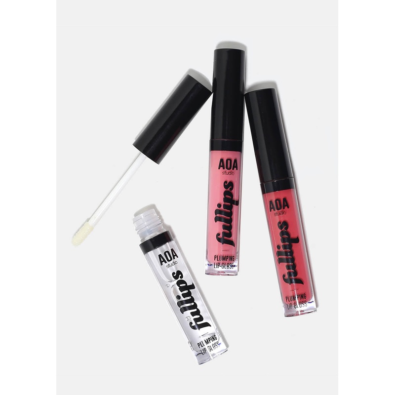 AOA Fullips Lip Plumping Gloss Clear