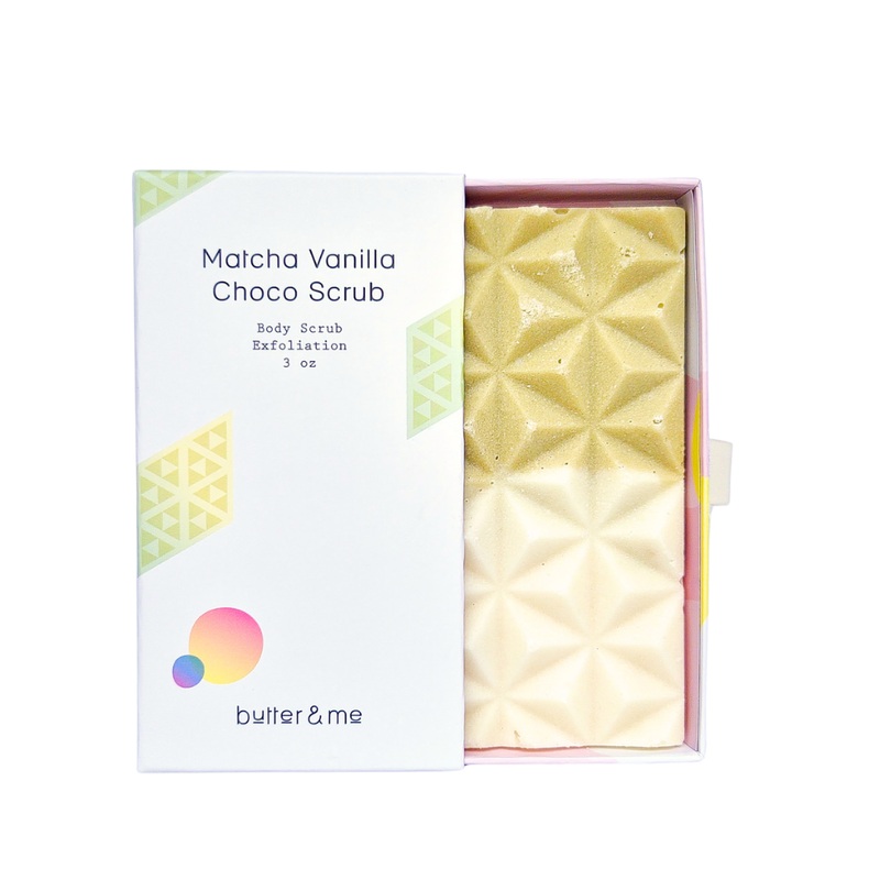 Choco Body Scrub Matcha Vanilla