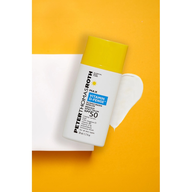 Peter Thomas Roth MAX Vitamin D-Fense Sunscreen Serum SPF 50 1.7 oz / 50 ml