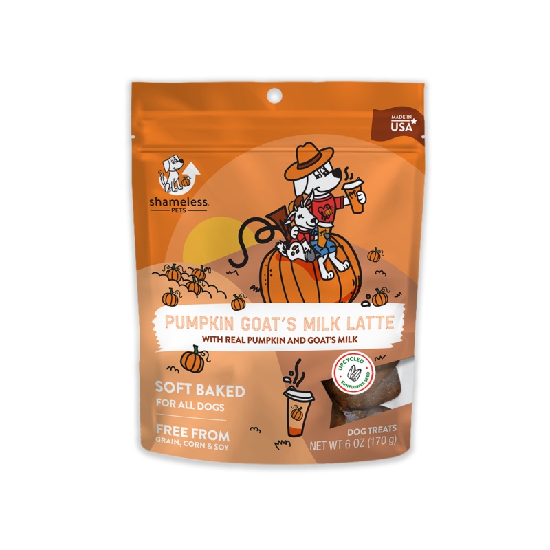 Pumpkin Goat’s Milk Latte Soft-Baked Dog Treats