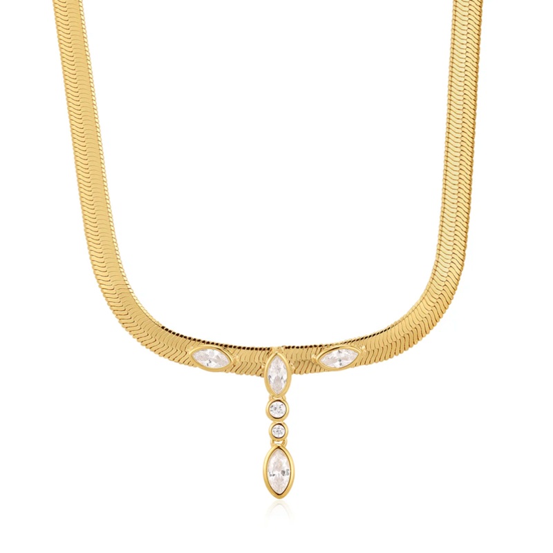 The Bianca Drop Necklace