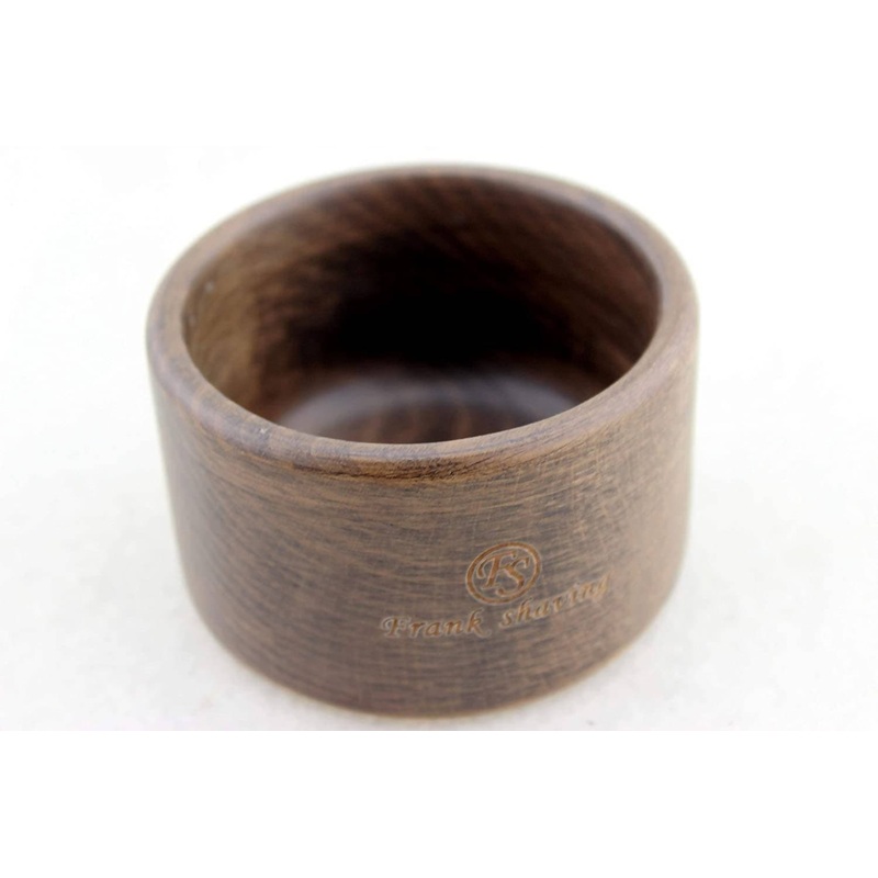 Frank shaving Men’s shaving richer lather CLASSIC EBONY WOOD SHAVING BOWL