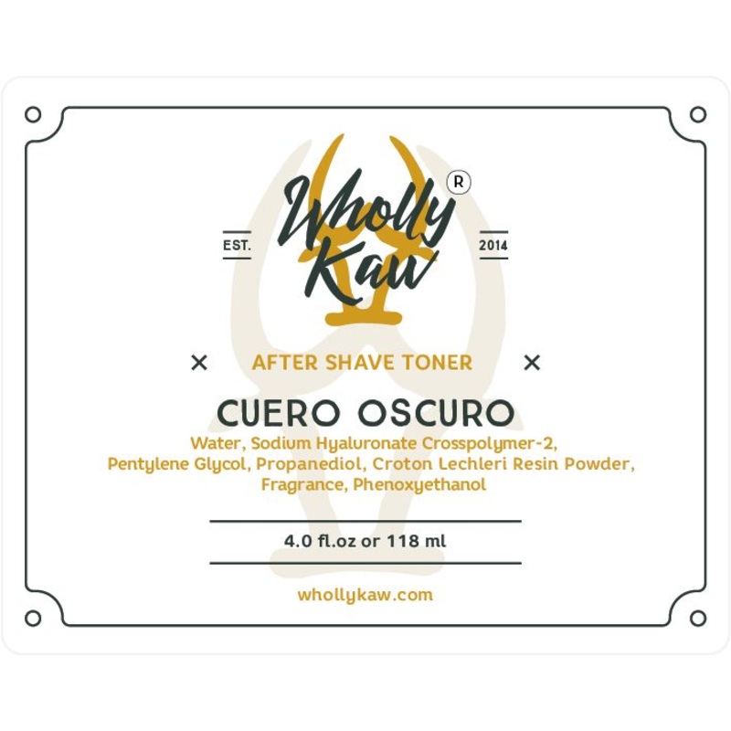 Cuero Oscuro After Shave Toner