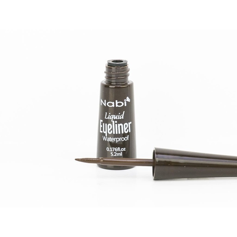 Nabi Liquid Eyeliner Dark Brown Waterproof