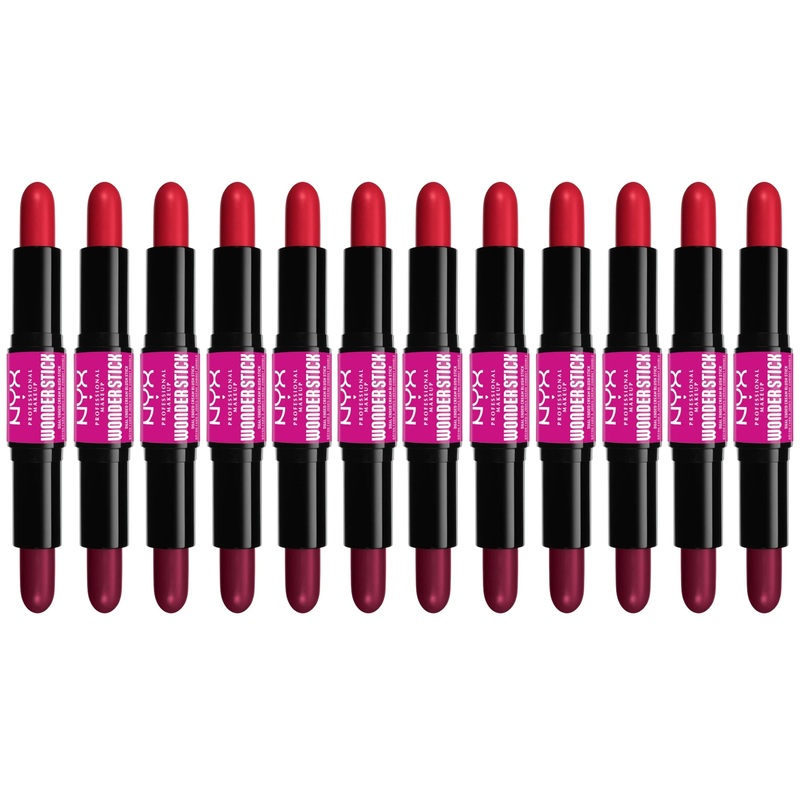 NYX Wonder Stick Dual-Ended Cream Blush Stick – Wholesale 12 Units (K52307)