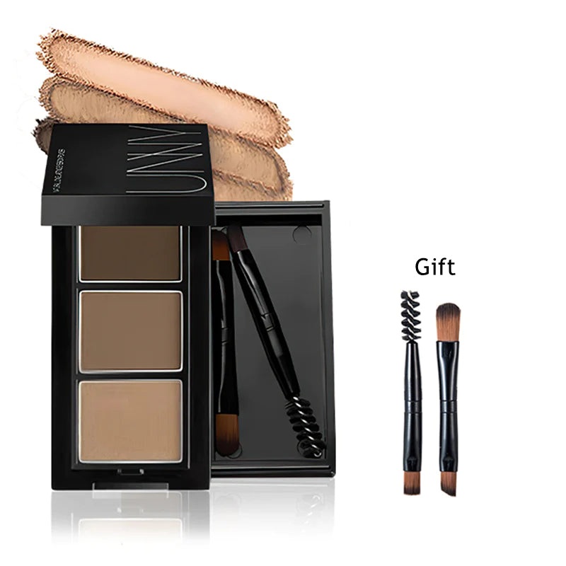 UNNY CLUB Organic Waterproof Eyebrow Powder 2.7g  COFFEE BROWN