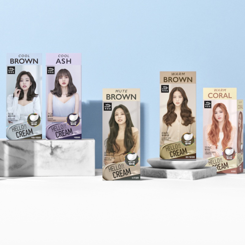 [MiseEnScene] Hello Cream (5 colors) 5CB Cool  Brown