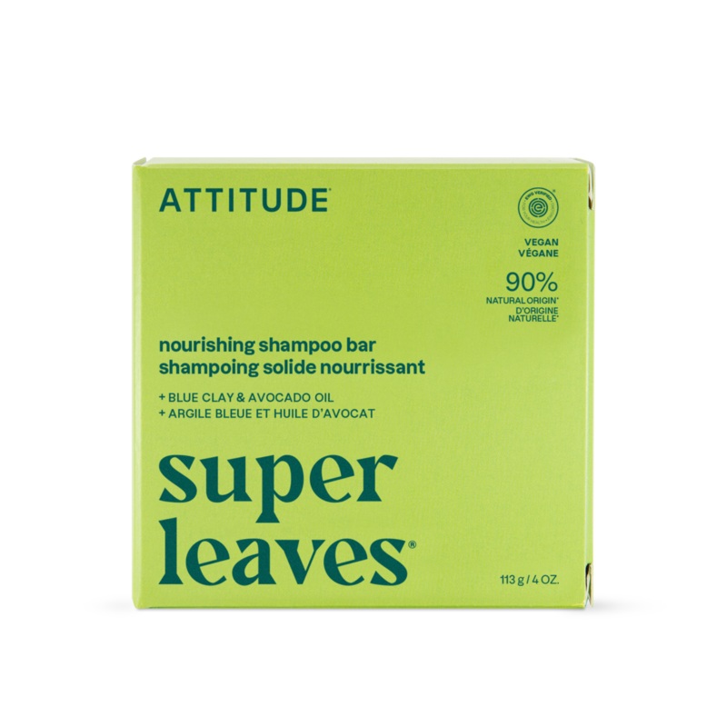 super leaves Shampoo Nourishing Bar Pear & Amber