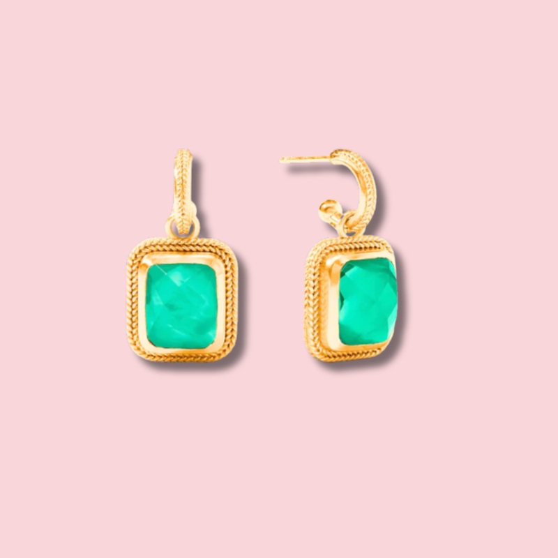 Cheval Hoop & Charm Earring