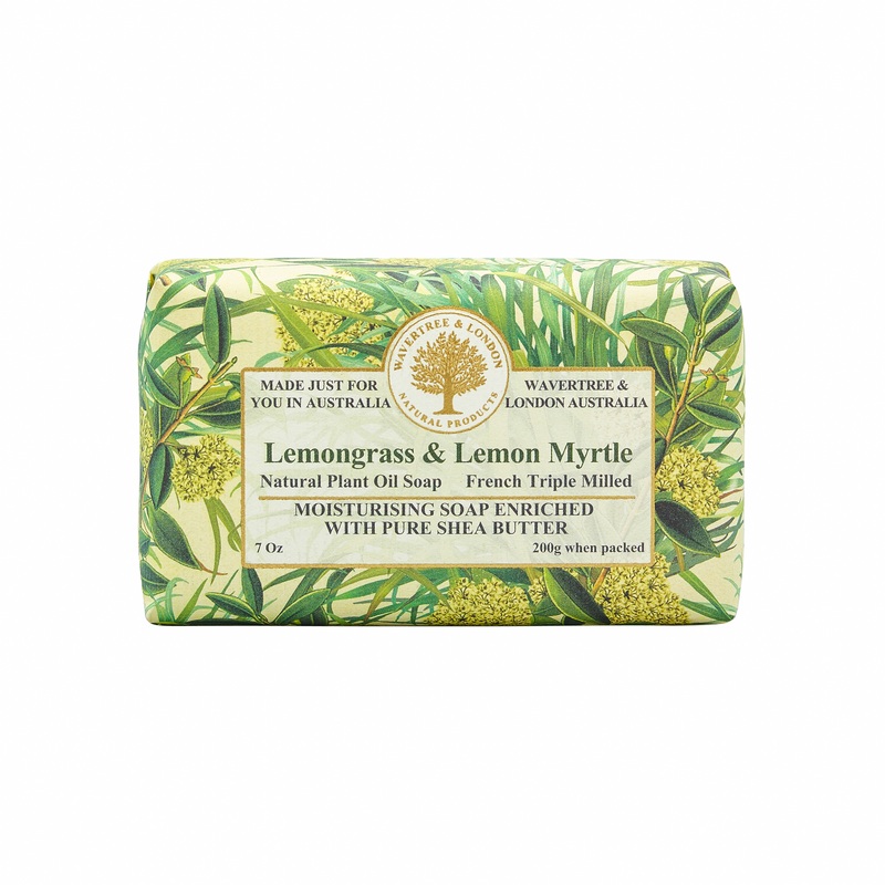 Wavertree & London Soap Bar 200 g / 7 oz – Lemongrass & Lemon Myrtle