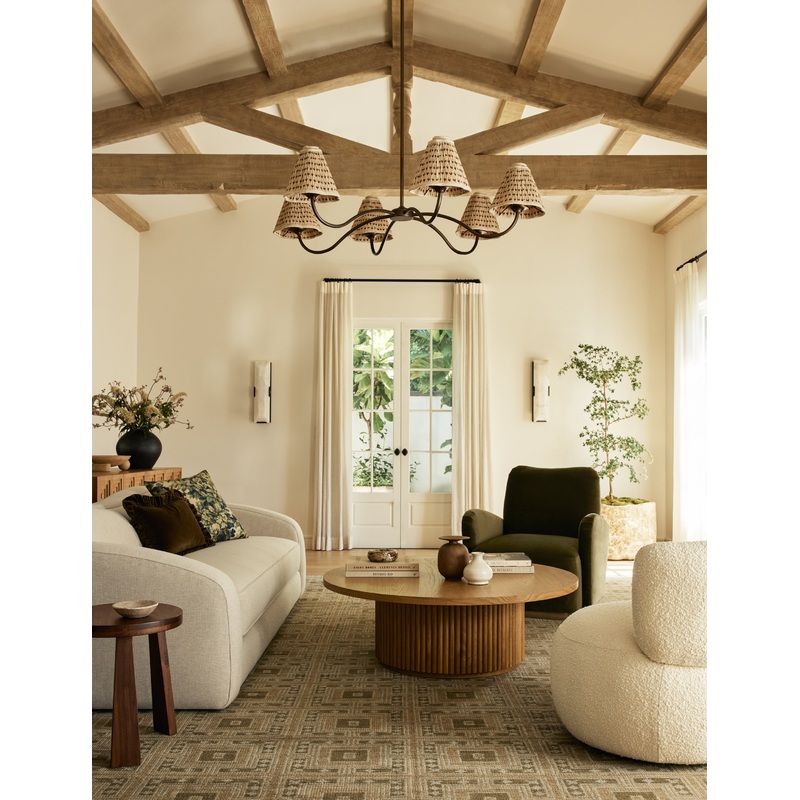 Jordan Chandelier Poiret and Antique Bronze 52″Dia