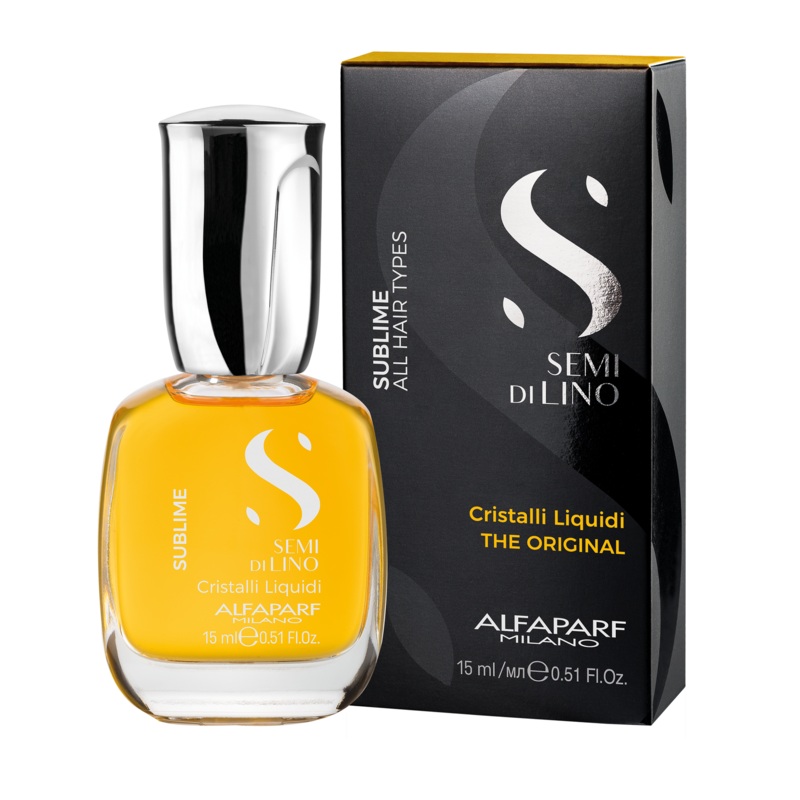 Alfaparf Semi Di Lino Sublime Cristalli Liquidi The Original 15ml / 0.51 oz | For All Hair Types