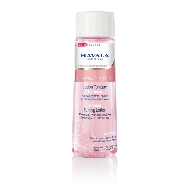 [Sample 0.14 oz] Mavala Clean & Comfort Caress Toning Lotion | Cleanses, Hydrates & Sooths | Ideal For Dry Skin