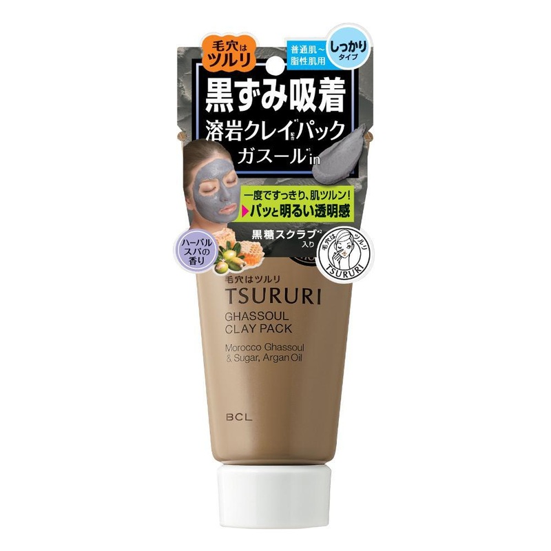 BCL Tsururi Ghassoul Facial Pack  150g