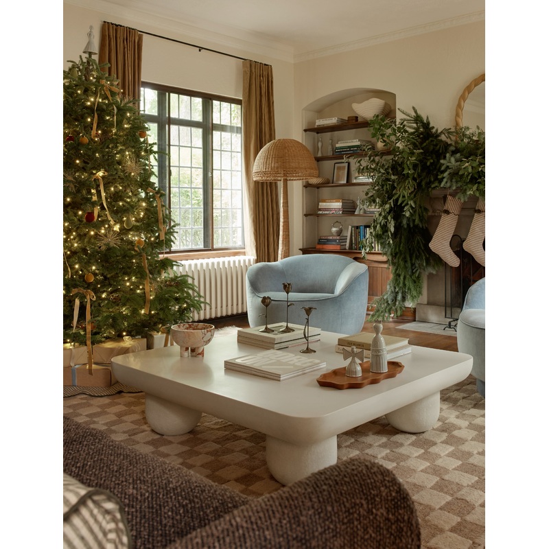 Clouded Square Coffee Table by Sarah Sherman Samuel