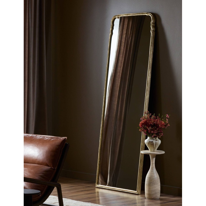Coudray Floor Mirror Gold