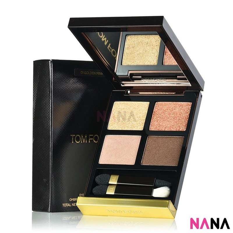 Tom Ford Eye Color Quad 10g (01 Golden Mink/ 04 Honey Moon/ 12 Seductive Rose) Default Title