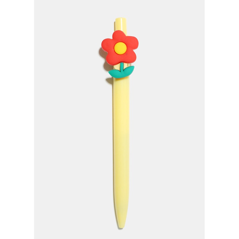 Cute Design Fine Tip Pen Yellow Flower