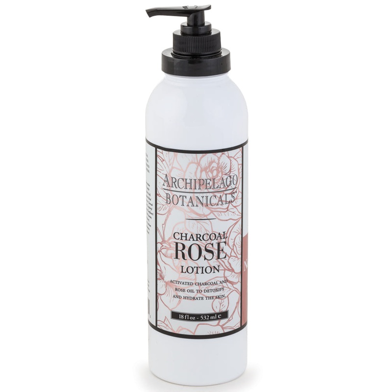 Archipelago Body Lotion 18 oz – Charcoal Rose