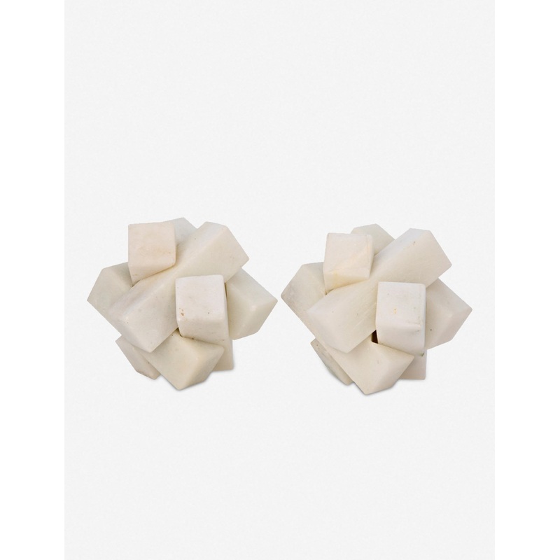 Ursula Cube Sculpture (Set of 2)