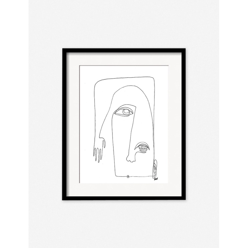Picasso Print by Damienne Merlina Unframed Unframed 11″ x 14″