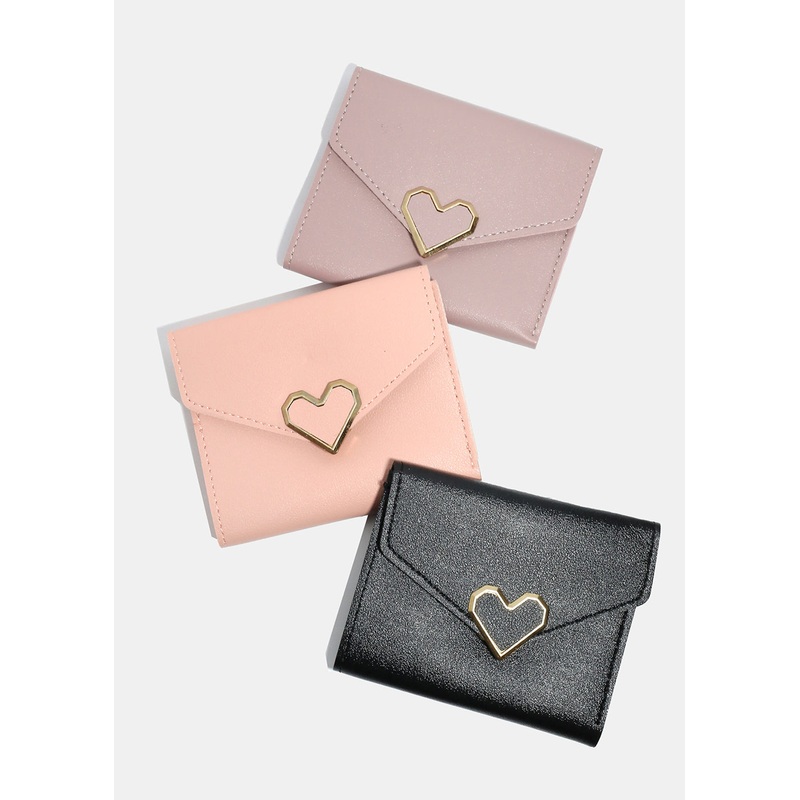 A+ Vegan Leather ID Holder Wallet Purple