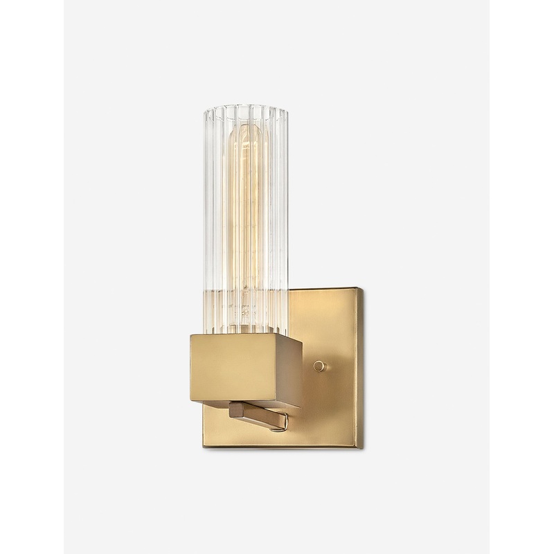Walcott Sconce Brass Single