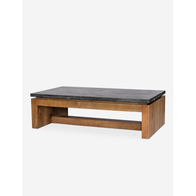 Brickell Coffee Table Black Marble