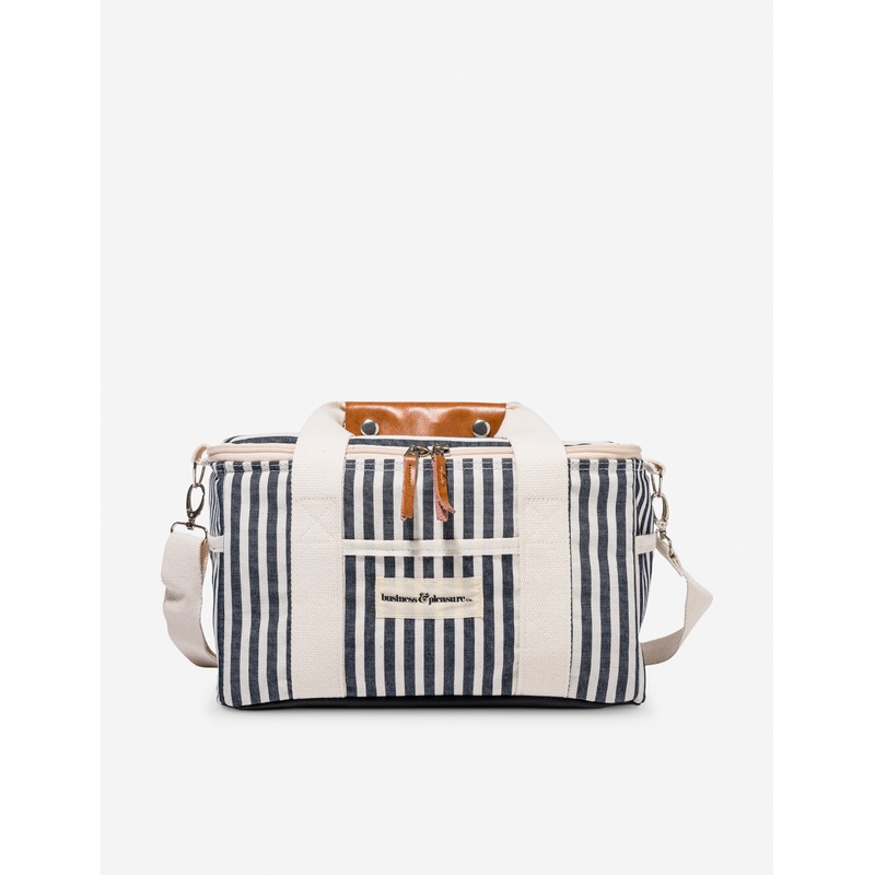Premium Cooler Bag by Business & Pleasure Co. Lauren’s Navy Stripe