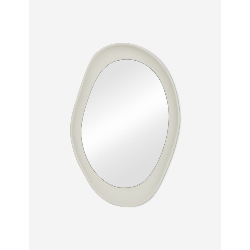 Musey Mirror by Disc Interiors Ivory