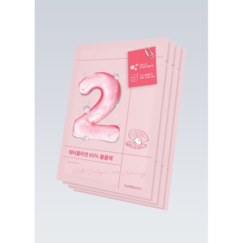 numbuzin No. 2 Water Collagen 65% Voluming Sheet Mask 1 Mask