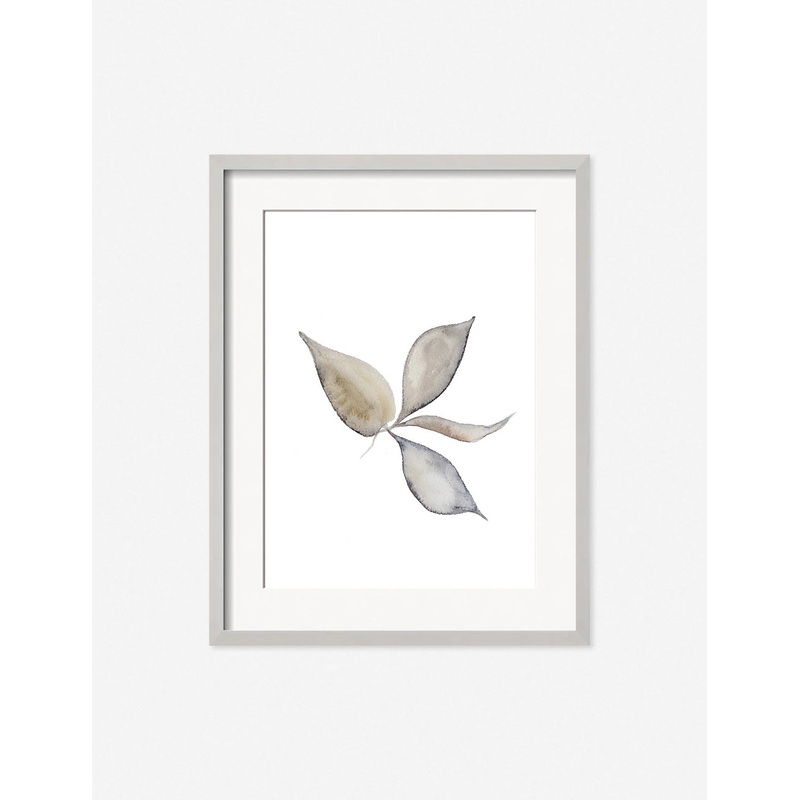 Faded Leaves Print by Cline Nordenhed Unframed Unframed 9″ x 12″