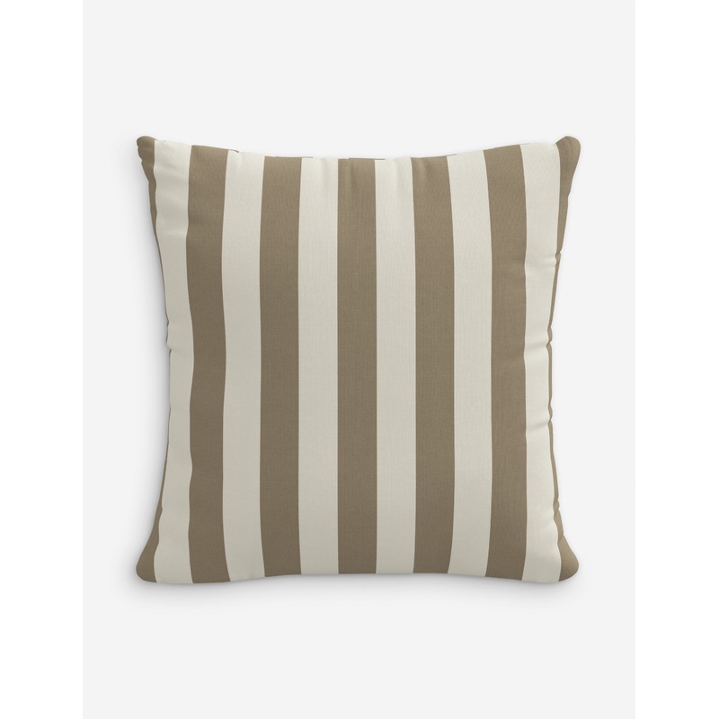 Pelfrey Indoor / Outdoor Pillow Natural Stripe 20″ x 20″