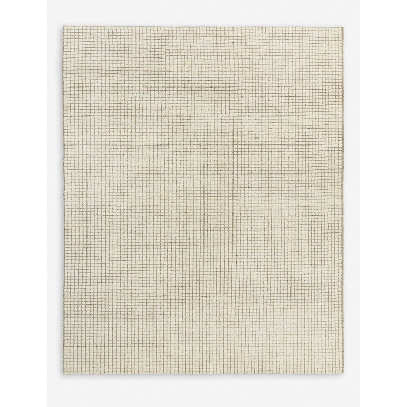 Uma Rug, Gray and Natural 2’6″ x 8′
